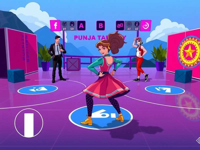 Dance Punjab Dance Game Cover